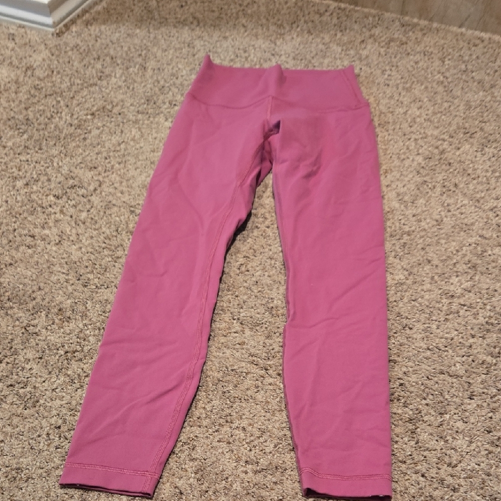 Lululemon Athletica Pink Leggings